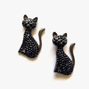 Charming HALLOWEEN Cat Earrings